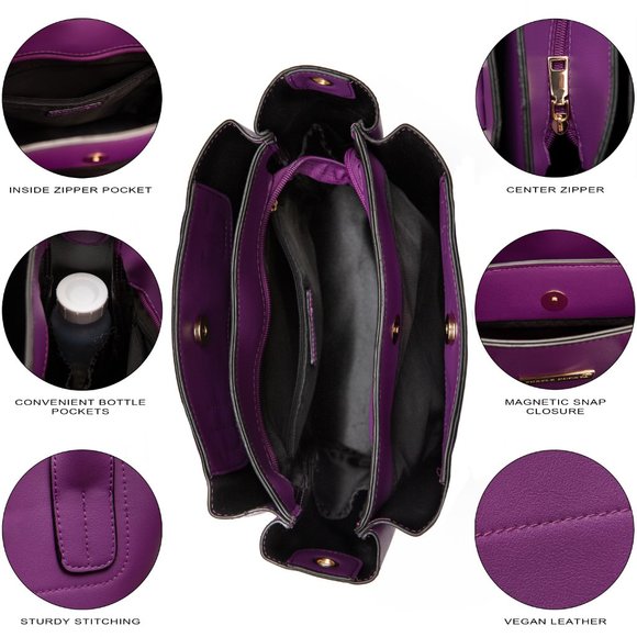 Multifunctional Tote Bag, Purse, Wallet Set - Picture 5 of 8